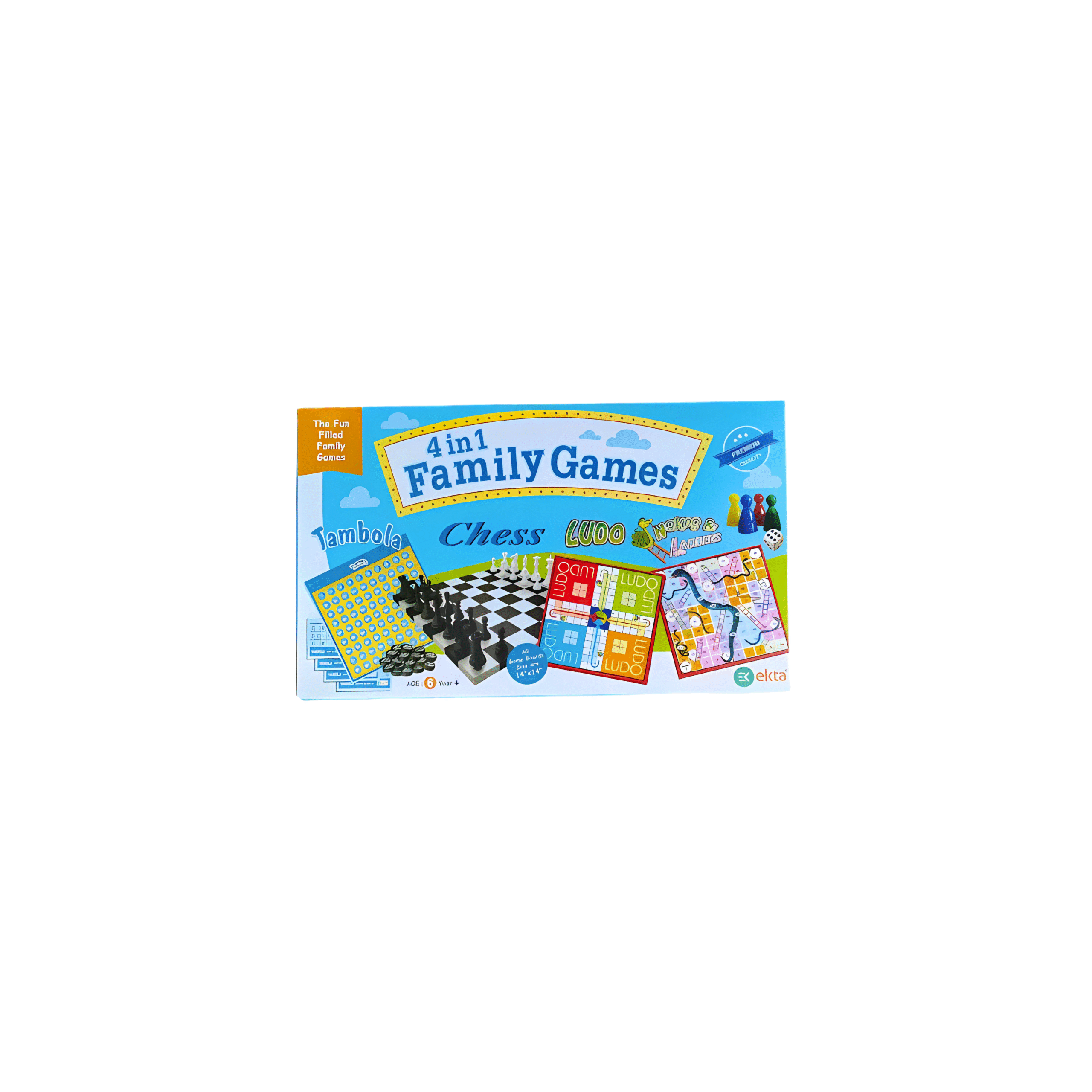 4 IN 1 FAMILY GAMES