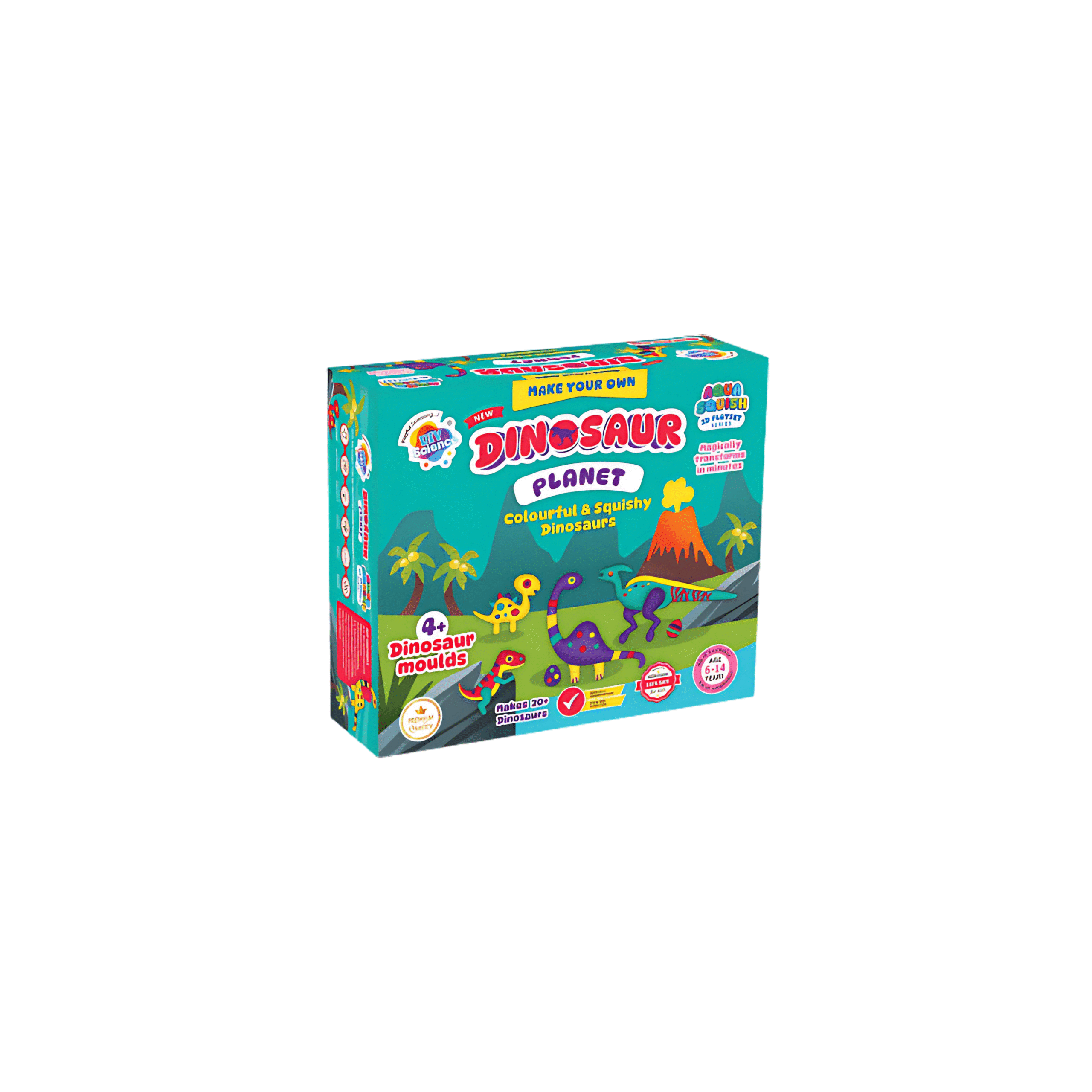 AQUA SQUISH DINOSAUR PLANET KIT