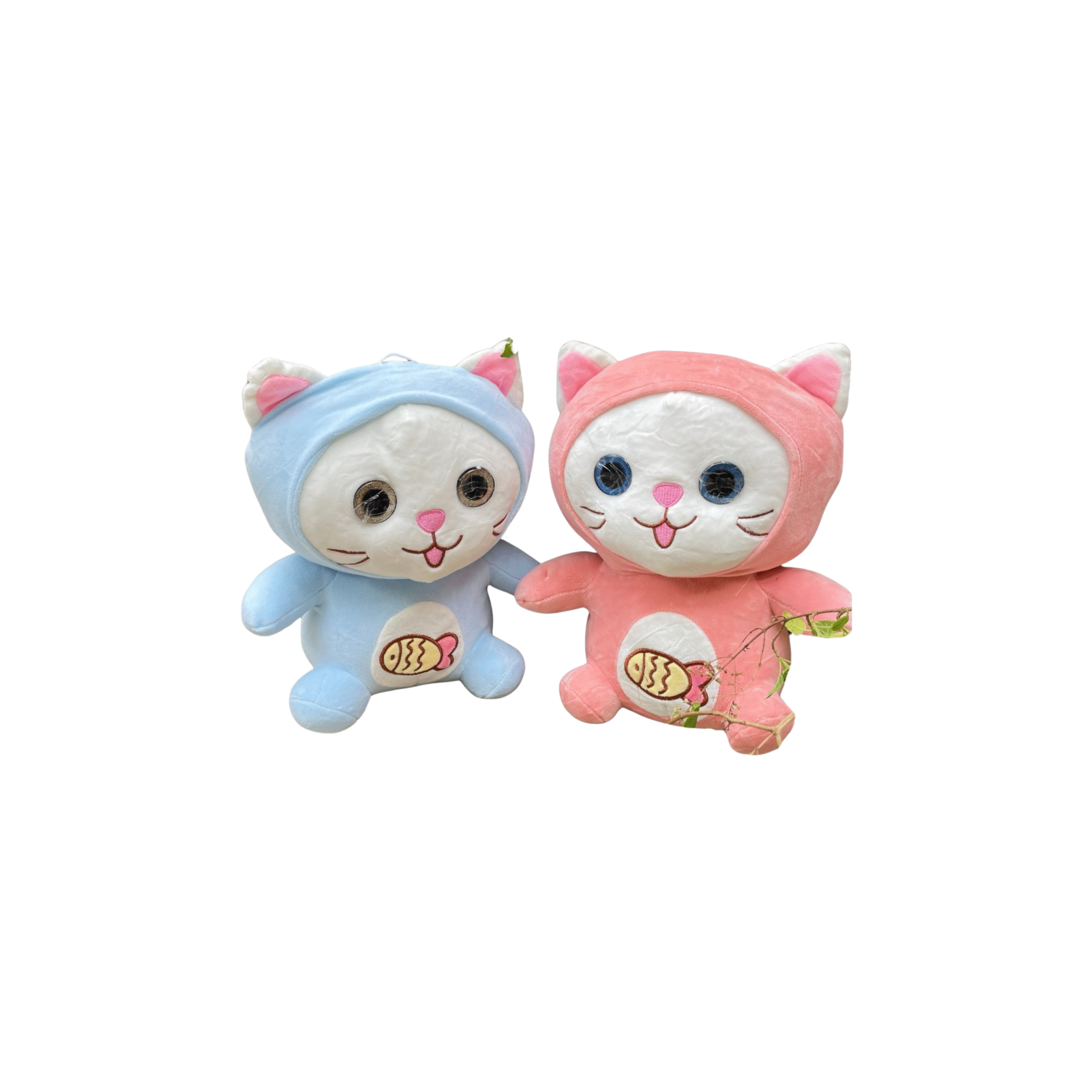 BLUE & PINK CAT