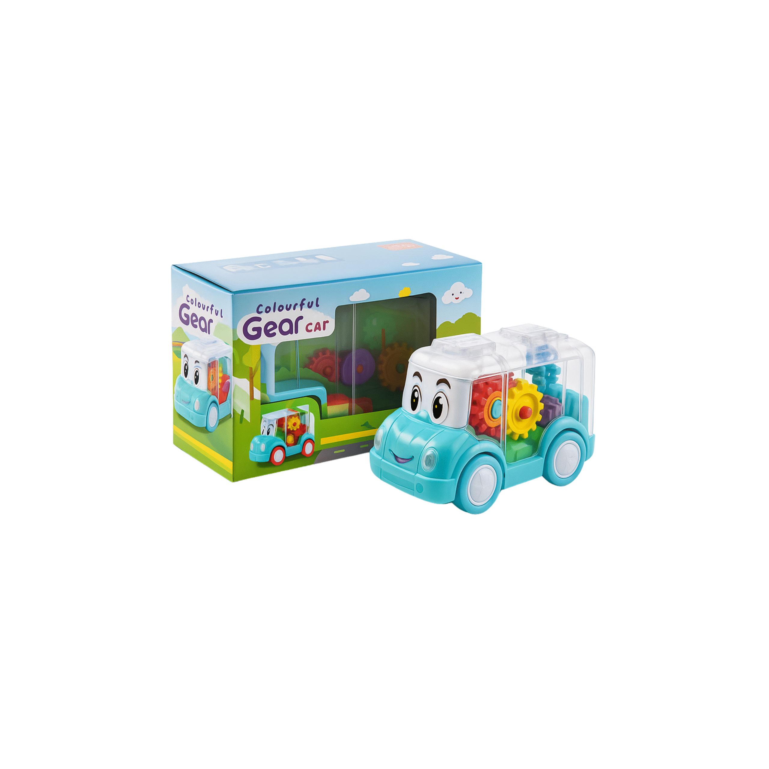 COLORFULL GEAR BUS