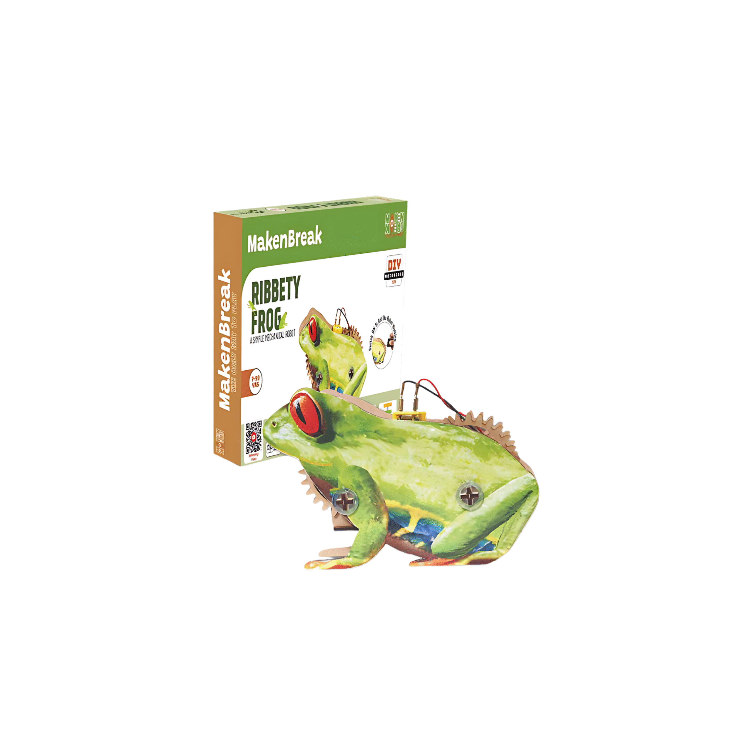 RIBBETY FROG DIY (MOTORIZED)