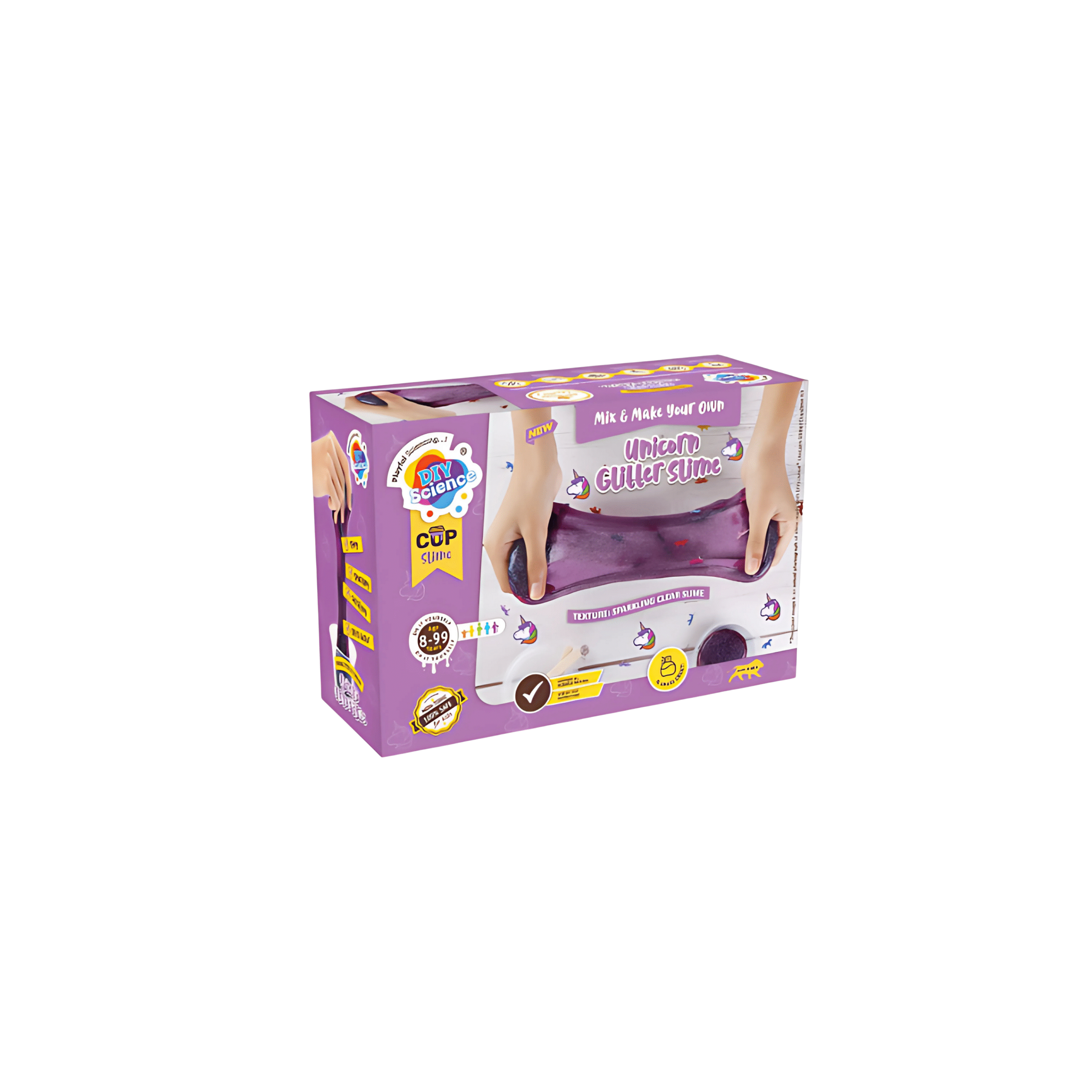 UNICORN CUP GLITTER SLIME